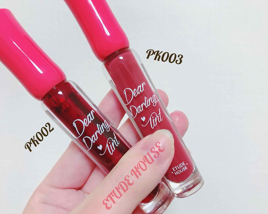 ディアダーリン ウォータージェルティント/ETUDE/リップティントを使ったクチコミ（1枚目）