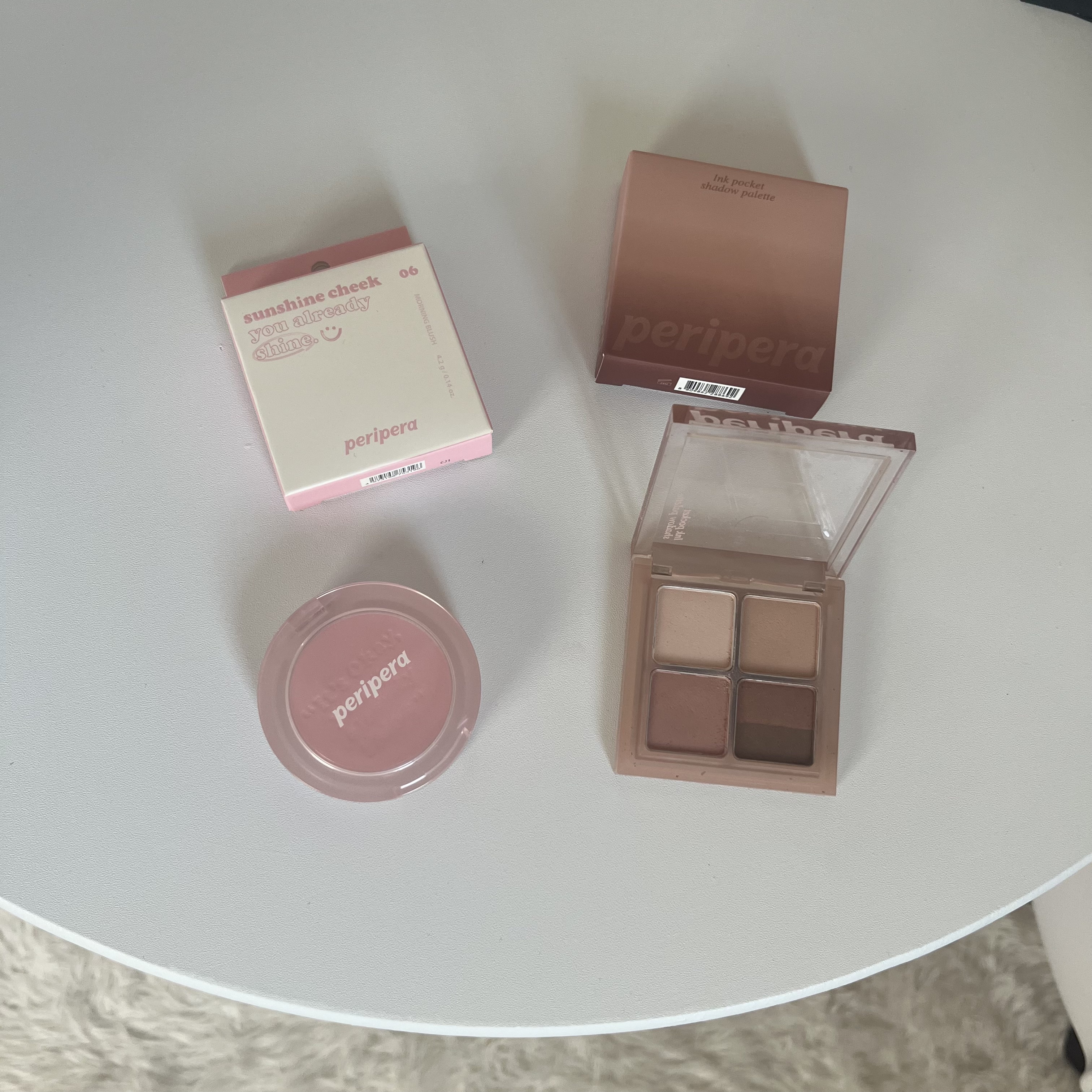 ペリペラ インク ポケット シャドウ パレット 04 ミュートを分かった感じ(YOU KNOW WHAT MUTE IS)/PERIPERA/アイシャドウパレットを使ったクチコミ（3枚目）