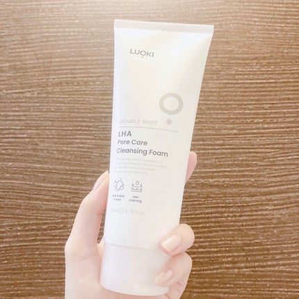 ダブルショットLHA毛穴ケアクレンジングフォーム /LUOKI/クレンジングクリームを使ったクチコミ(8枚目)