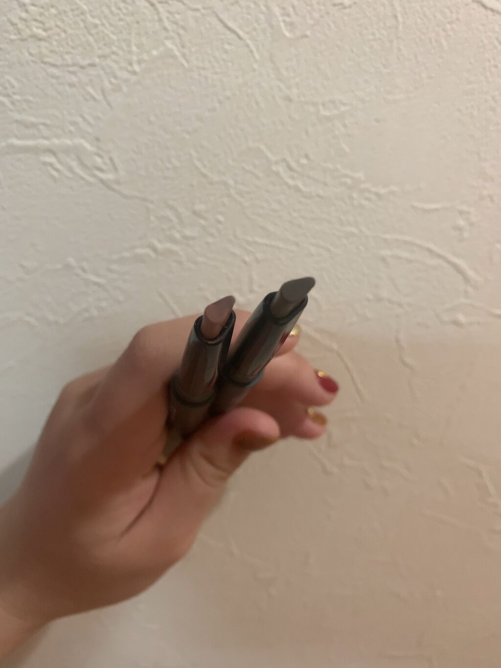 ツートンカラーアイブロウペンシル/GENE TOKYO/アイブロウペンシルを使ったクチコミ(4枚目)