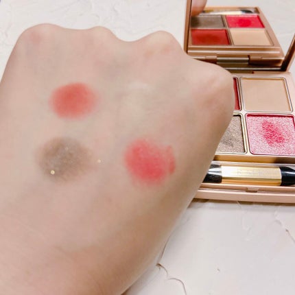 ローズウッドデイドリーム 4アイズ /RMK/アイシャドウパレットを使ったクチコミ(7枚目)