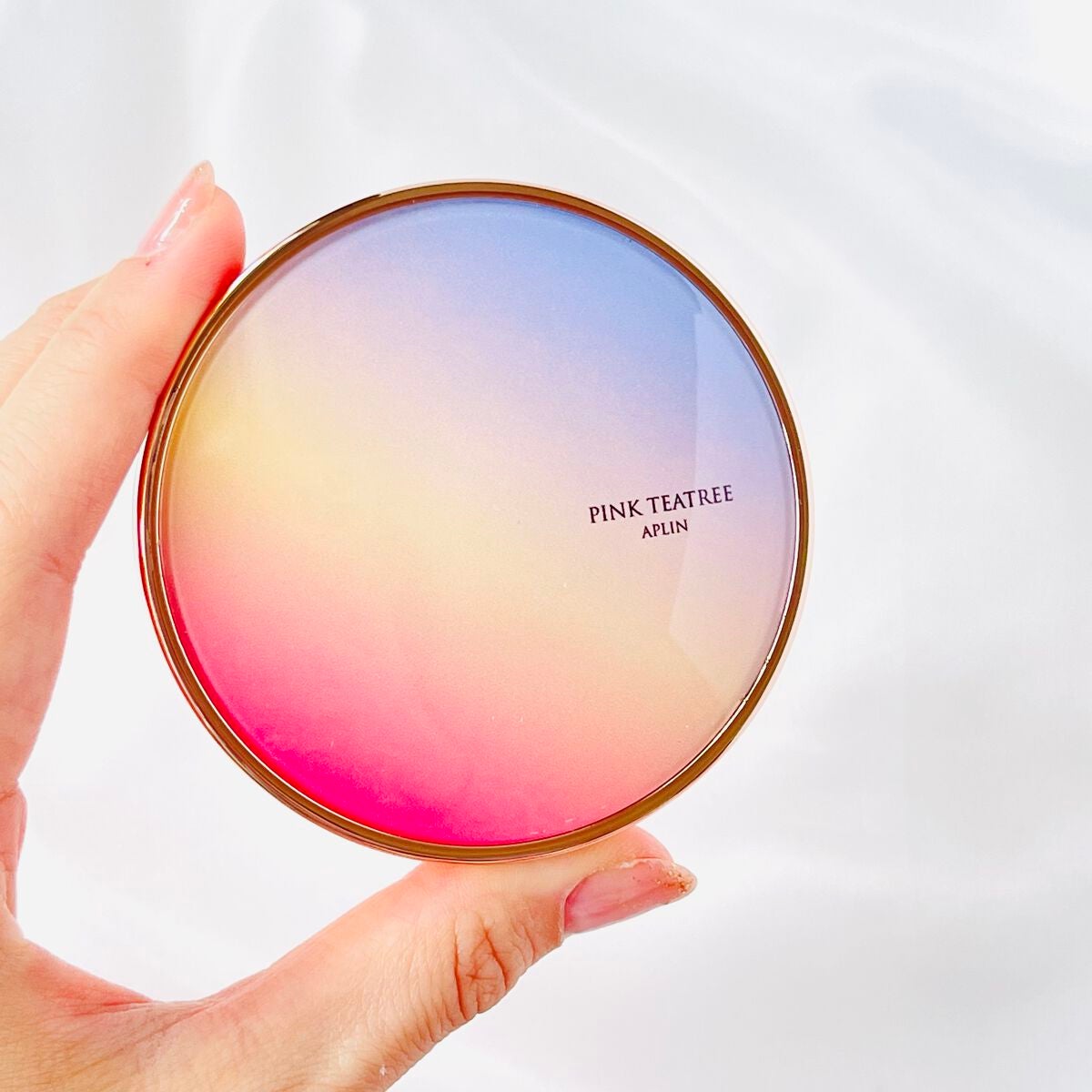 ピンクティーツリーカバーアップグロウクッション/APLIN/クッションファンデーションを使ったクチコミ(5枚目)