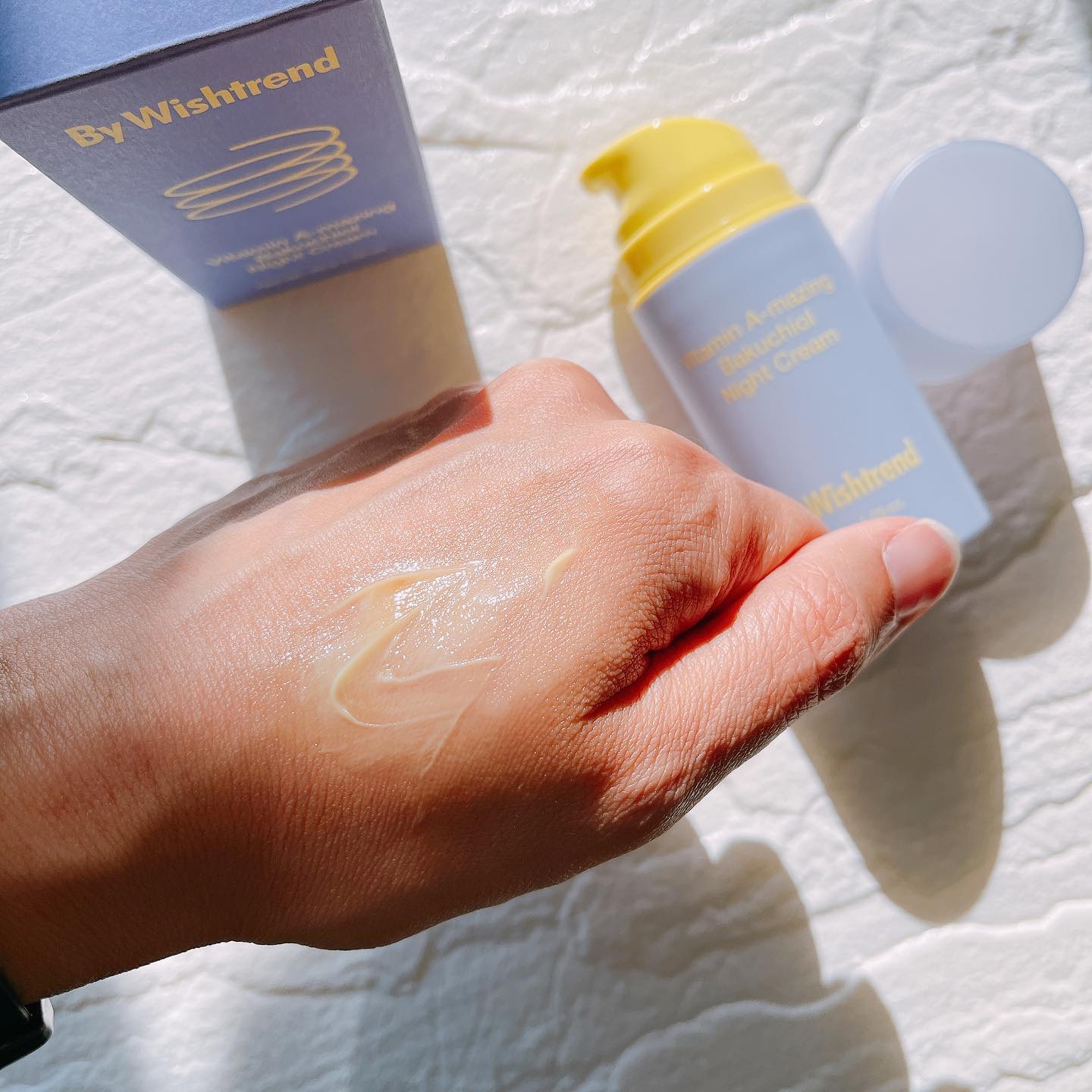 ビタミンA-mazingバクチオールナイトクリーム/By Wishtrend/フェイスクリームを使ったクチコミ（3枚目）