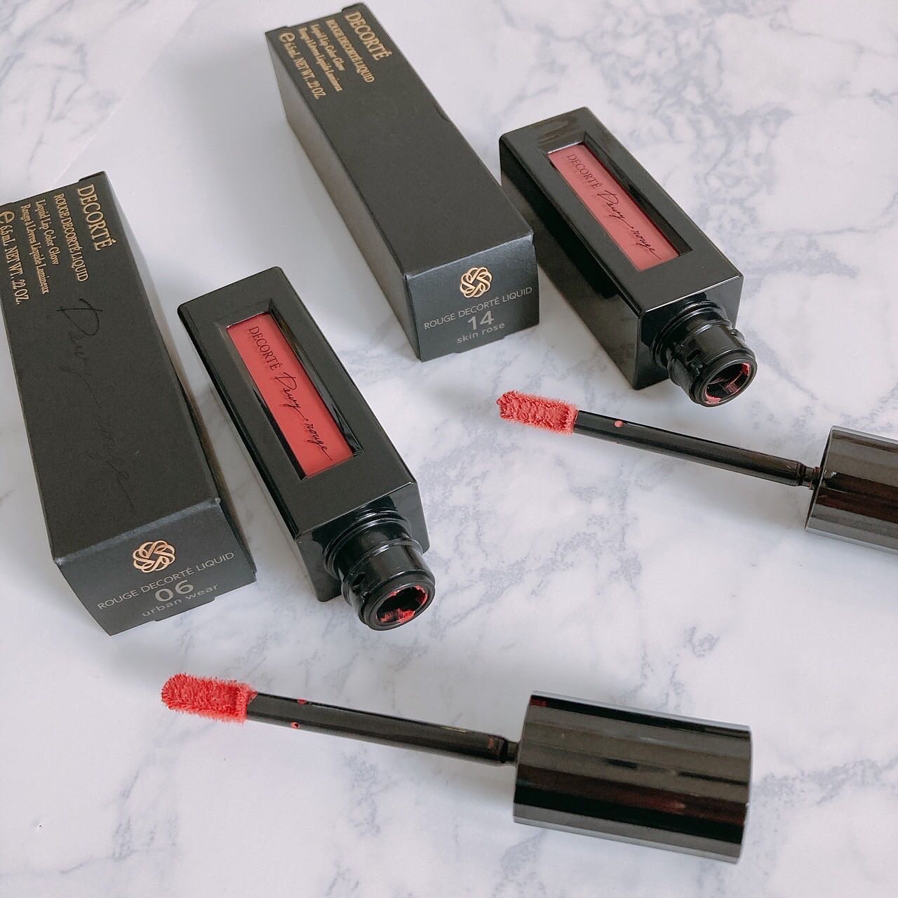 ルージュ デコルテ リキッド/DECORTÉ/口紅を使ったクチコミ（3枚目）