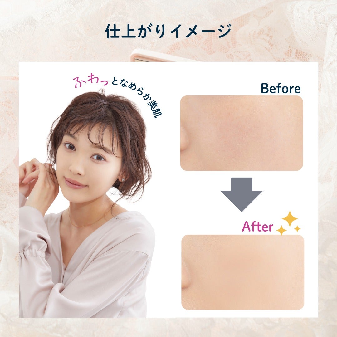 モイスチャー パウダー ファンデーション/ちふれ/パウダーファンデーションを使ったクチコミ(2枚目)