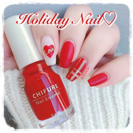 ネイル エナメル/ちふれ/マニキュアを使ったクチコミ(1枚目)