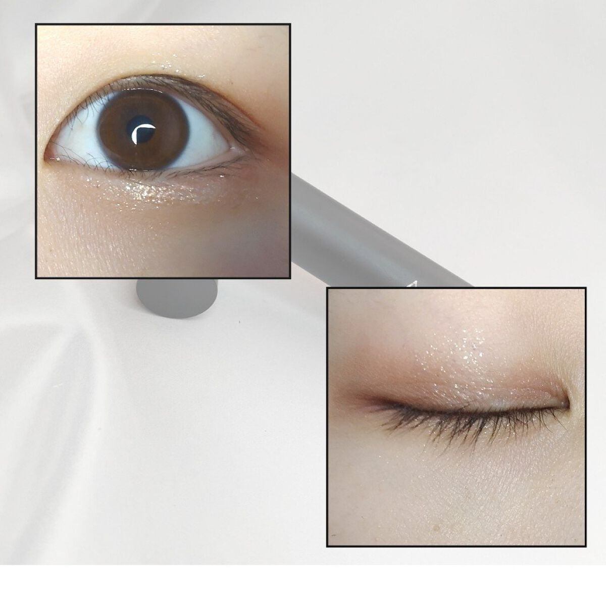 エーメイク グリッタースティック/A/mAke/グリッターを使ったクチコミ(3枚目)