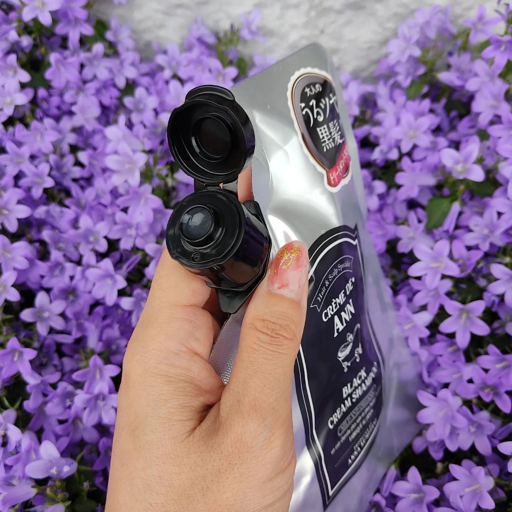 ブラッククリームシャンプー/creme de Ann/市販シャンプーを使ったクチコミ（2枚目）