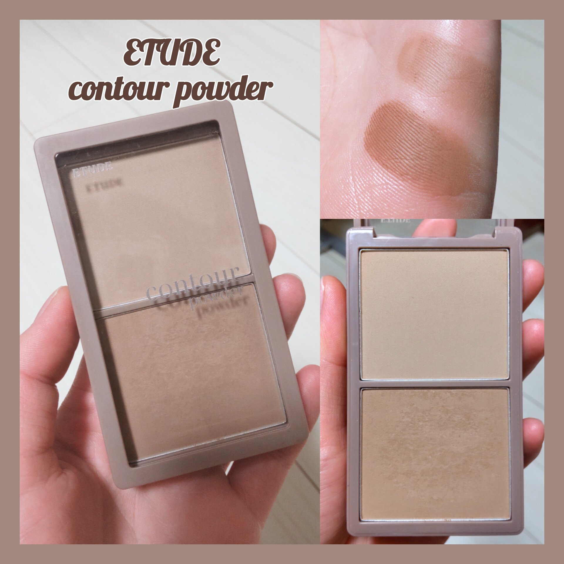 コントゥアパウダー クリエイター/ETUDE/シェーディングを使ったクチコミ（1枚目）