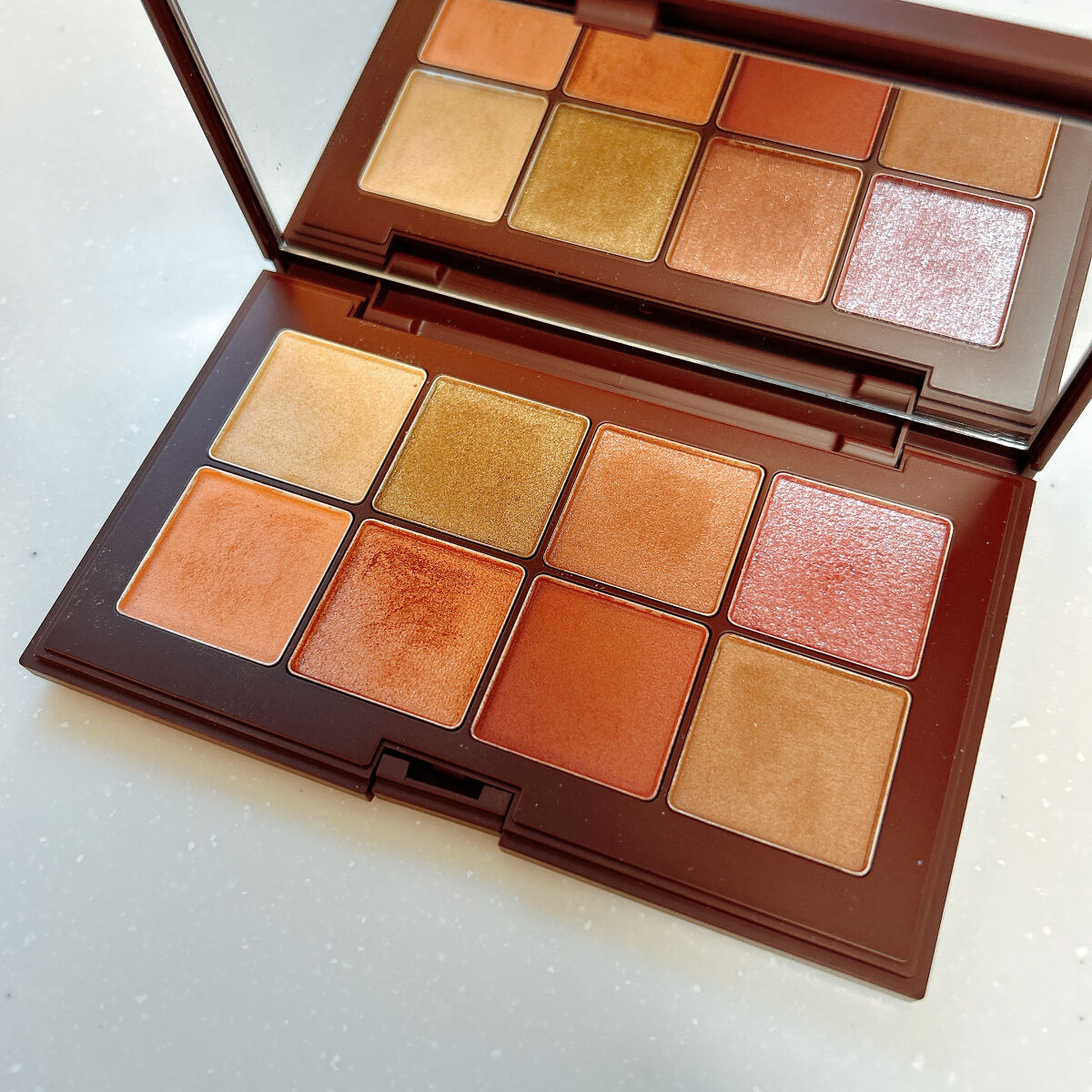 ウォーム メモリーズ アイシャドウパレット/RMK/アイシャドウパレットを使ったクチコミ（2枚目）