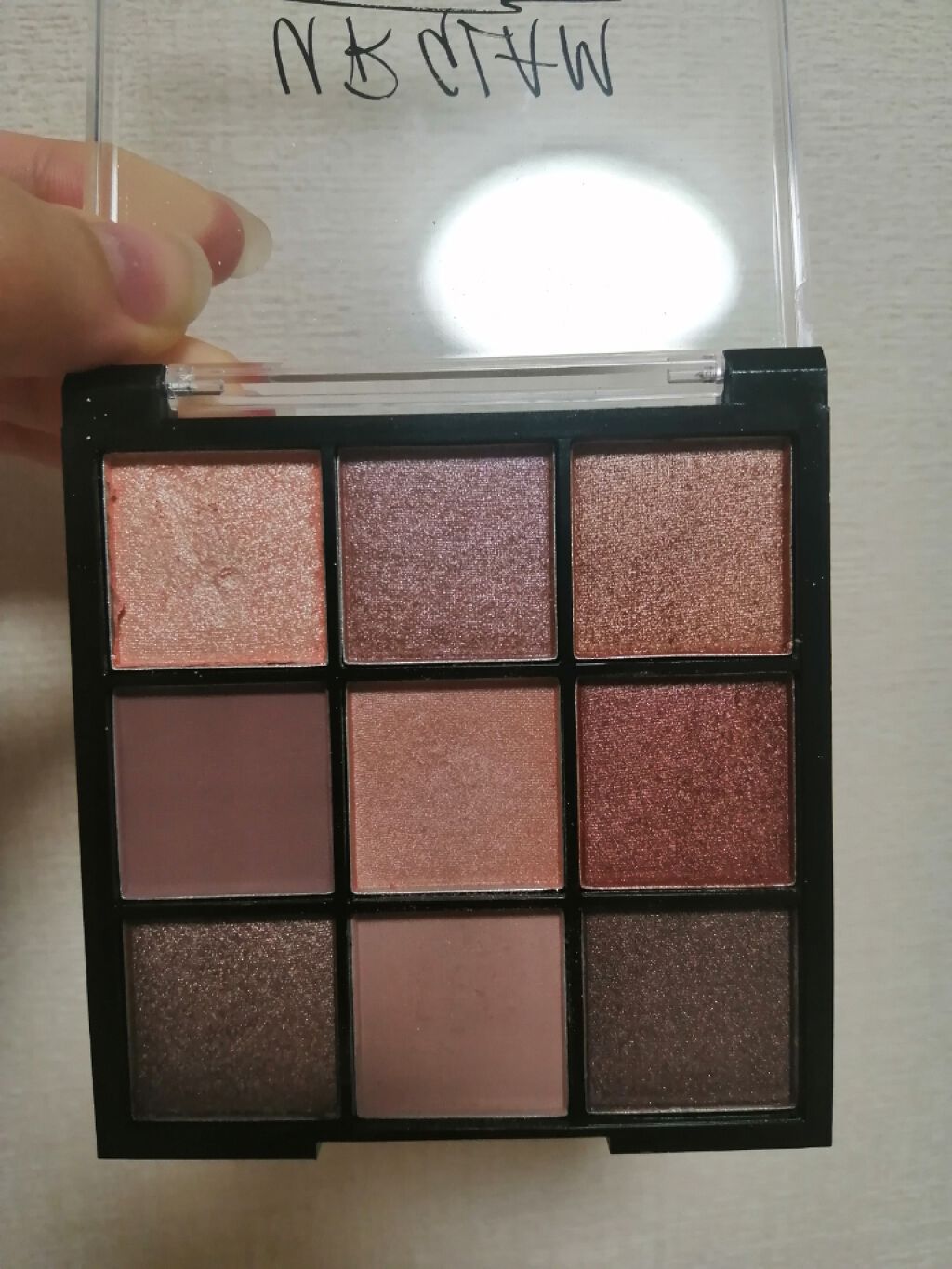UR GLAM　BLOOMING EYE COLOR PALETTE/U R GLAM/アイシャドウパレットを使ったクチコミ（2枚目）