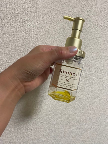 ディープモイスト ヘアオイル3.0/&honey/ヘアオイルを使ったクチコミ(1枚目)