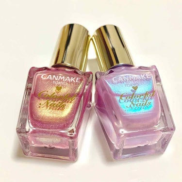 キャンメイク カラフルネイル
N31 ラブリーシャワー
N32 ミスティ ドリーム

初💫キャンメイクのネイル💅✨

別用でロフトに行った時に
目に飛び込んできた新色💜💗

あまりの可愛さに無視できなく