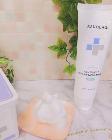 ミルクシスルリペアシカフォームクレンザー プラス/BANOBAGI/洗顔フォームを使ったクチコミ（5枚目）