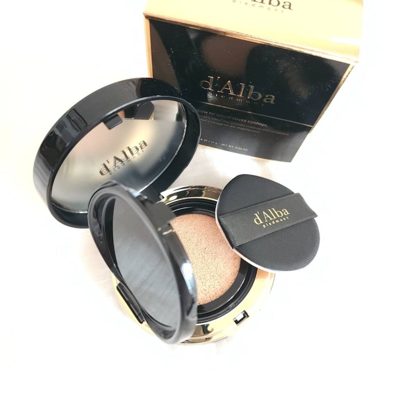 グロウフィットセラムカバークッション/ダルバ/クッションファンデーションを使ったクチコミ(3枚目)