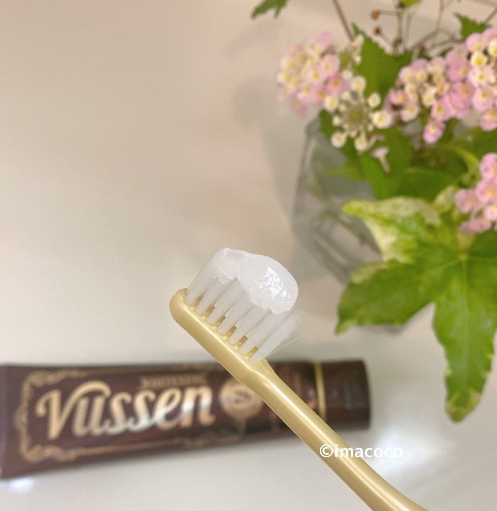 ビュッセン 歯磨き粉 28  /VUSSEN/歯磨き粉を使ったクチコミ（2枚目）