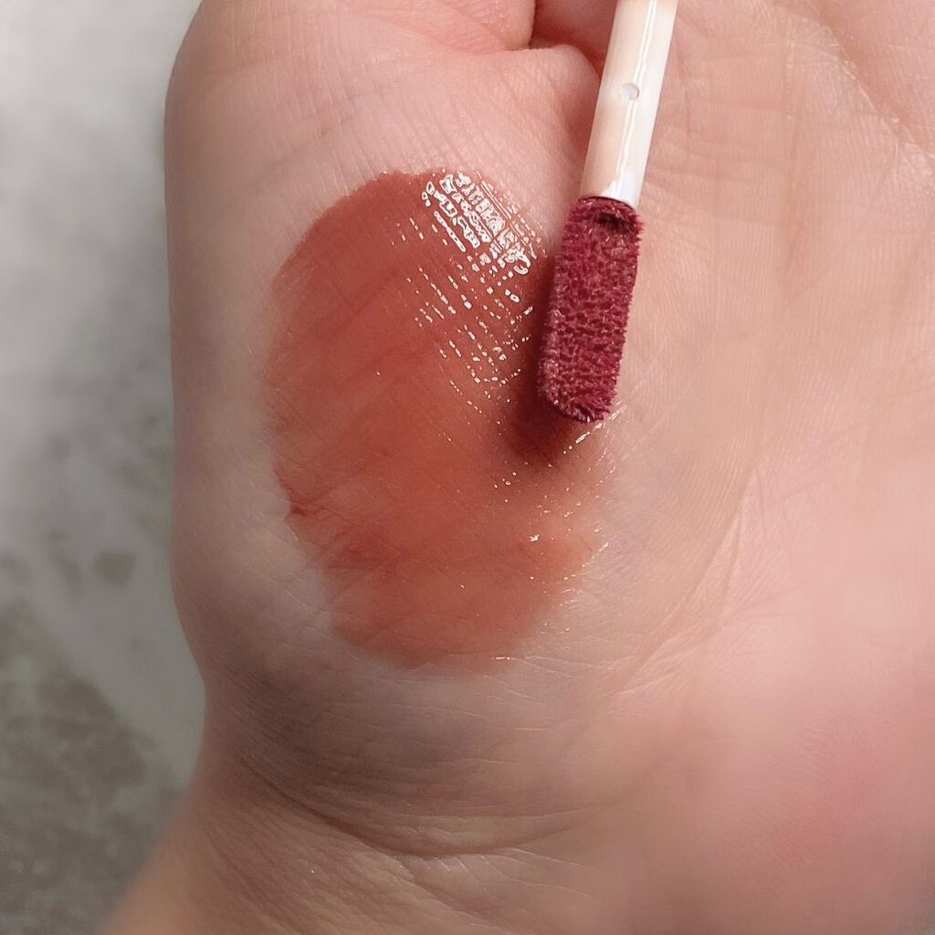 ウォータリーティントリップ/CEZANNE/リップティントを使ったクチコミ（3枚目）