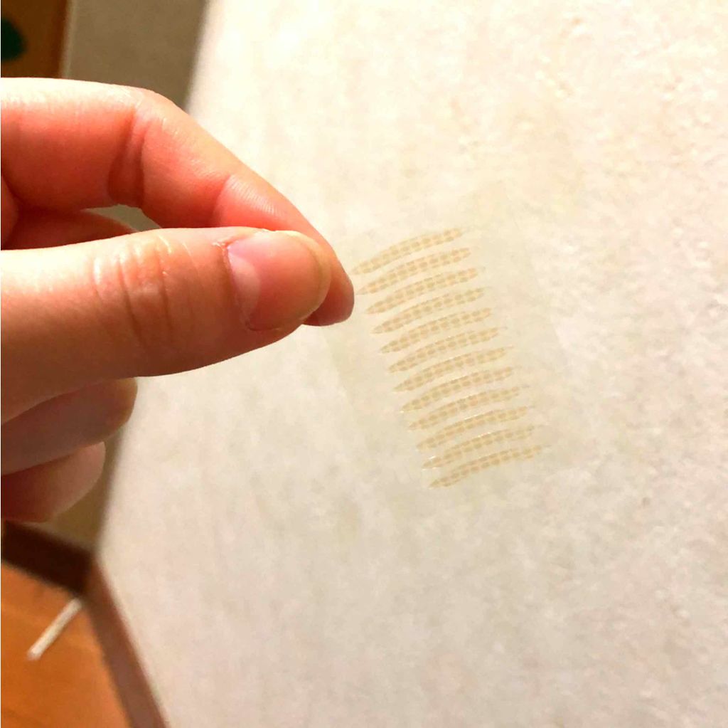 ワンダーアイリッドテープ 片面タイプ/D-UP/二重まぶた用アイテムを使ったクチコミ(2枚目)