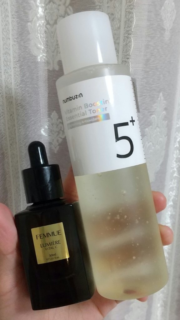 ルミエール ヴァイタルC/FEMMUE/ブースター・導入液を使ったクチコミ（1枚目）