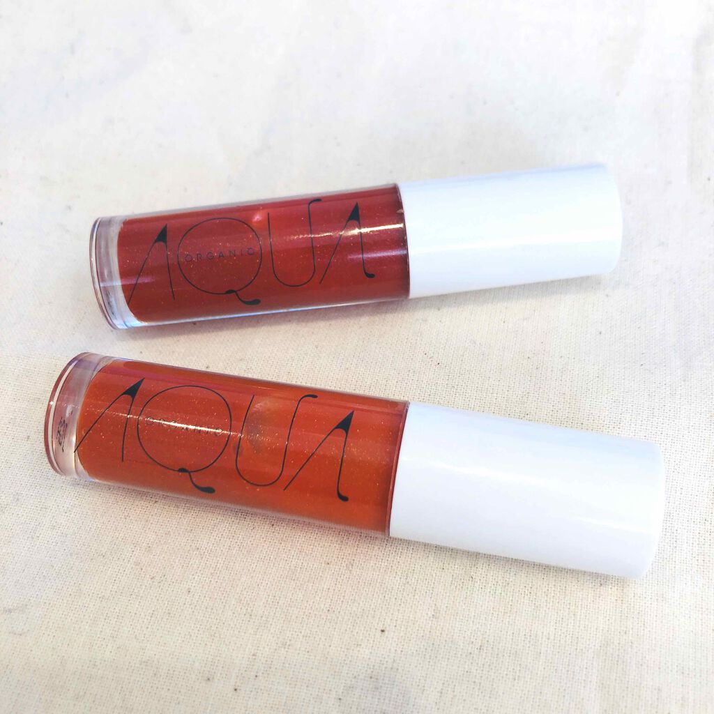 オーガニックリップアップルージュ/アクア・アクア/リップグロスを使ったクチコミ（1枚目）
