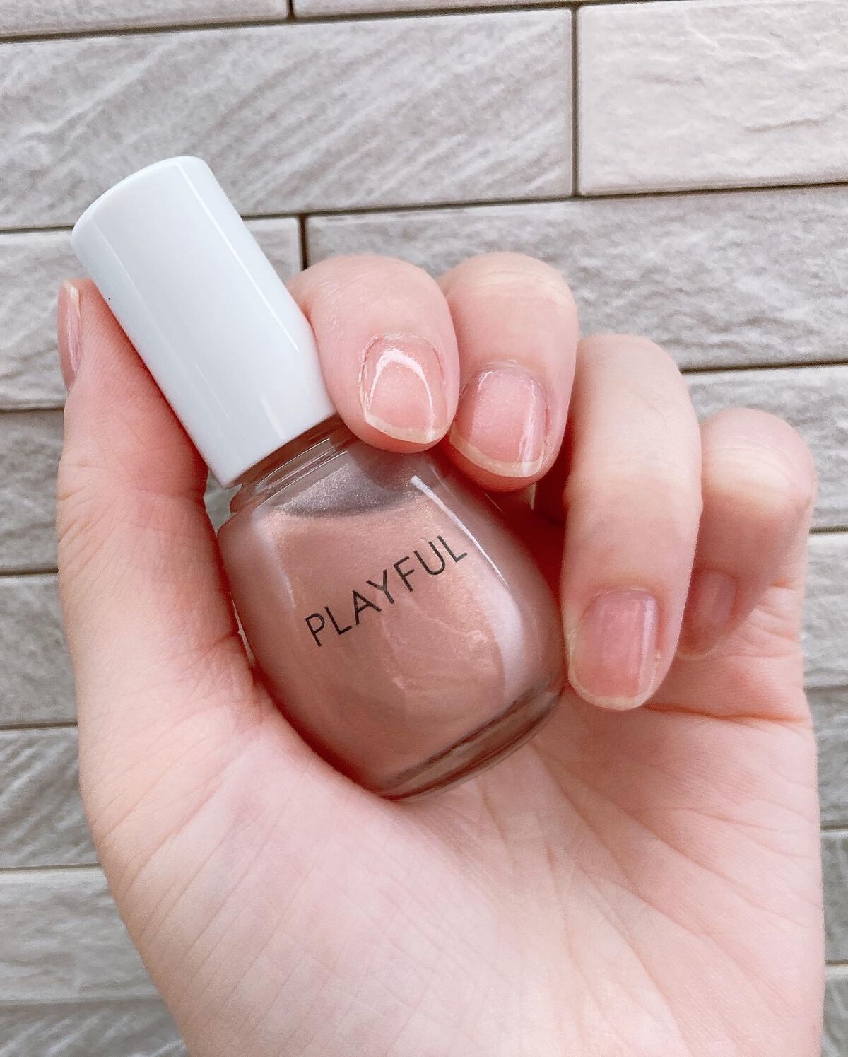 プレイフル プリズムモイストコート/PLAYFUL/オールインワンネイルを使ったクチコミ（1枚目）