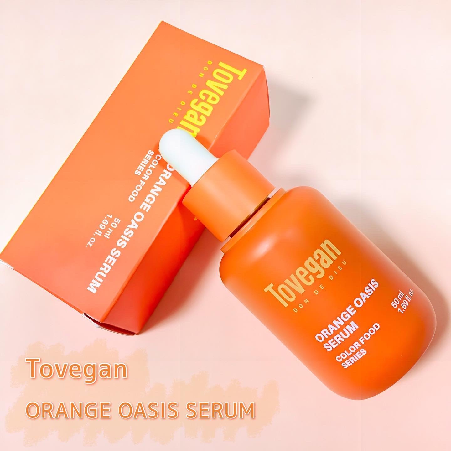 カラーフードシリーズオレンジオアシスセラム/Tovegan/美容液を使ったクチコミ（1枚目）