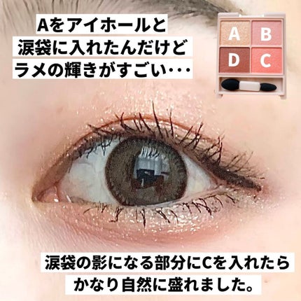 シルキースフレアイズ(マットタイプ)/キャンメイク/アイシャドウパレットを使ったクチコミ(5枚目)