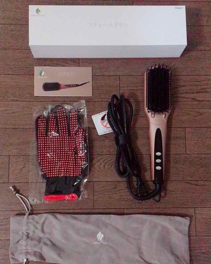 ダブルマイナスイオンストレートブラシアイロン/Miropure/ヒートブラシを使ったクチコミ(2枚目)
