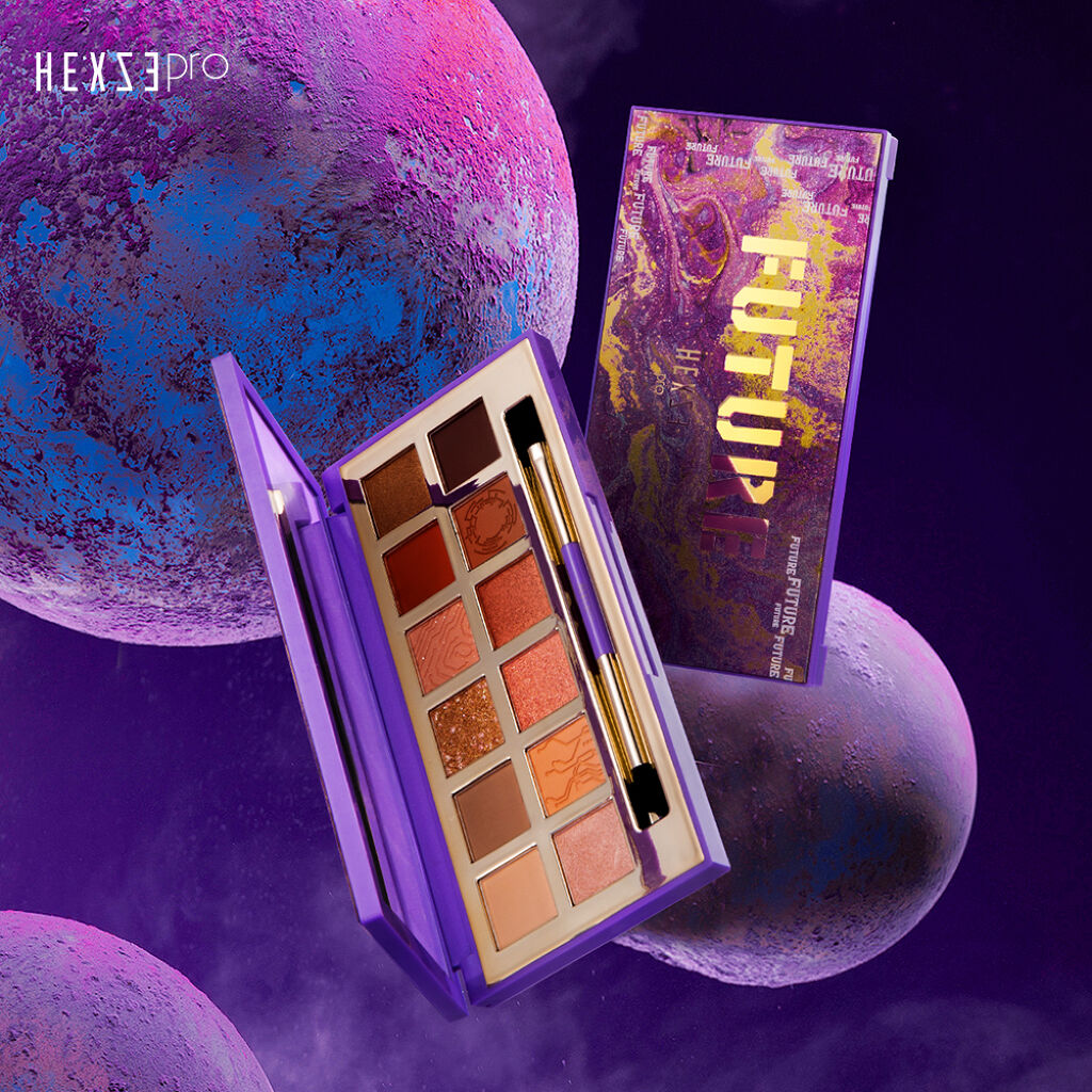 HEXZE（ヘックスゼ） Hexze PRO流れ星釉薬12色アイシャドウ