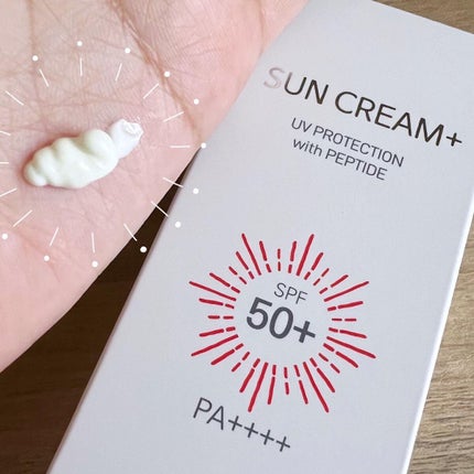 サンクリーム+/ DermaJ/日焼け止めクリームを使ったクチコミ(3枚目)