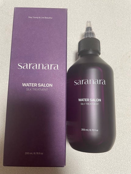 ウォーターサロン シルク トリートメント/SARANARA/洗い流すヘアトリートメントを使ったクチコミ(1枚目)