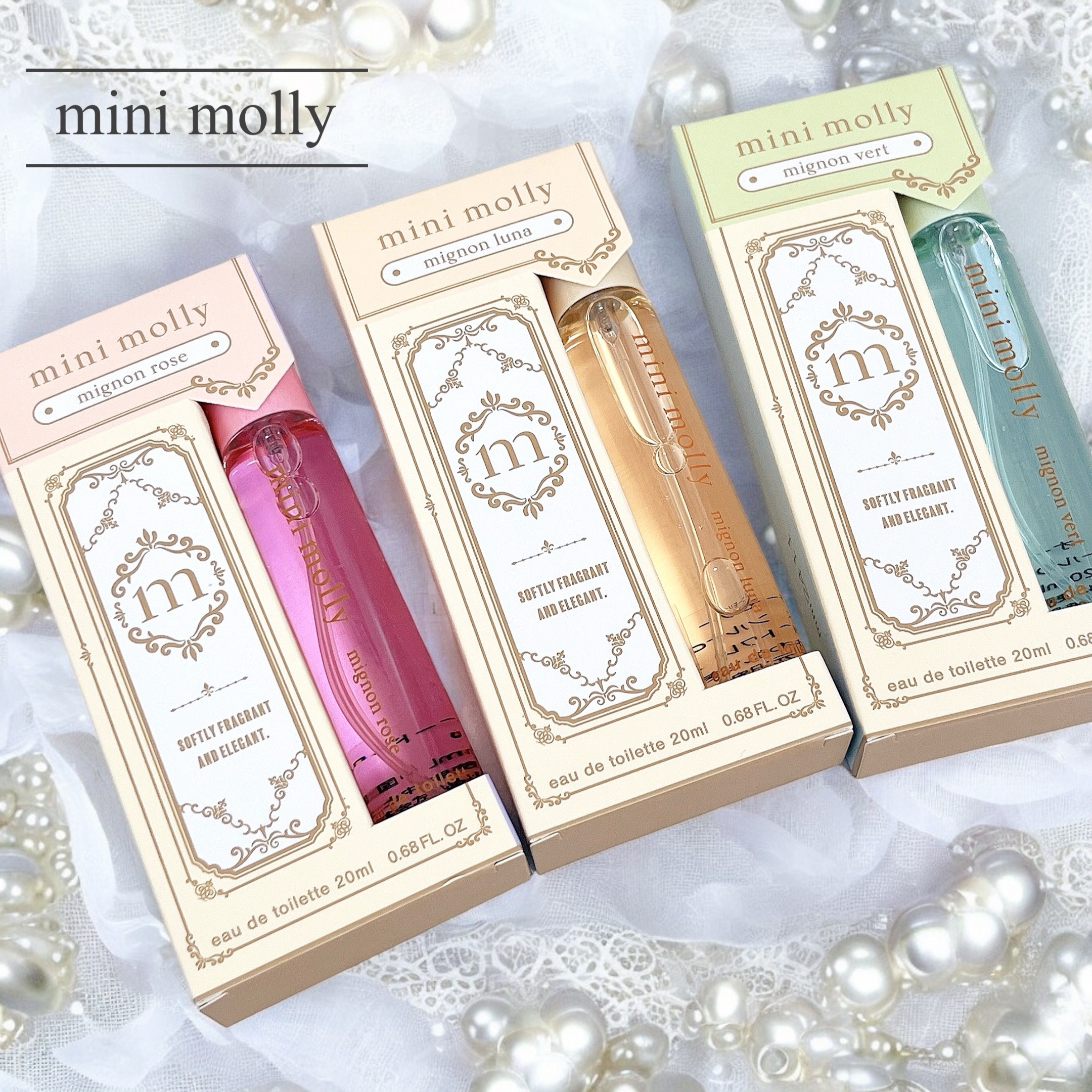 オードトワレ ミニョンルナ/mini_molly/香水(レディース)を使ったクチコミ（1枚目）