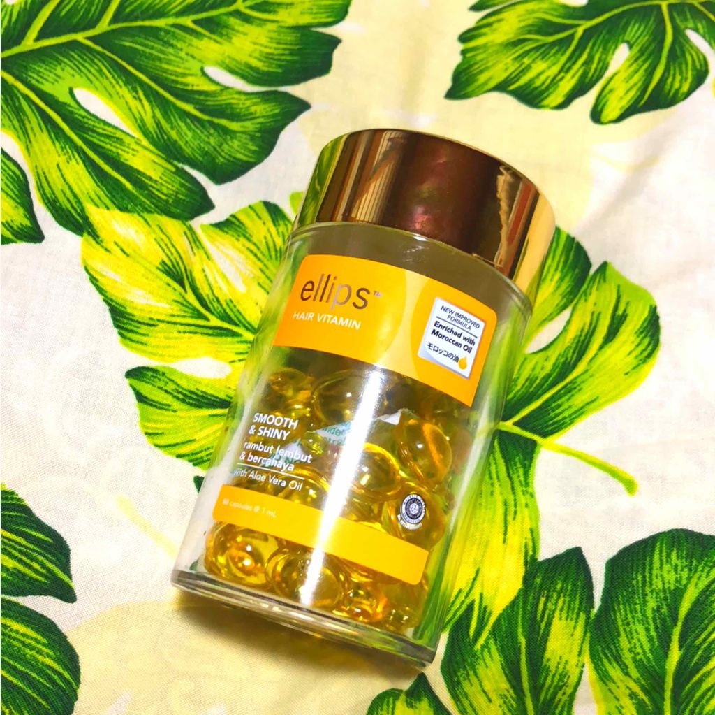 ヘアーオイル【スムース&シャイニー】/ellips/ヘアオイルを使ったクチコミ(1枚目)