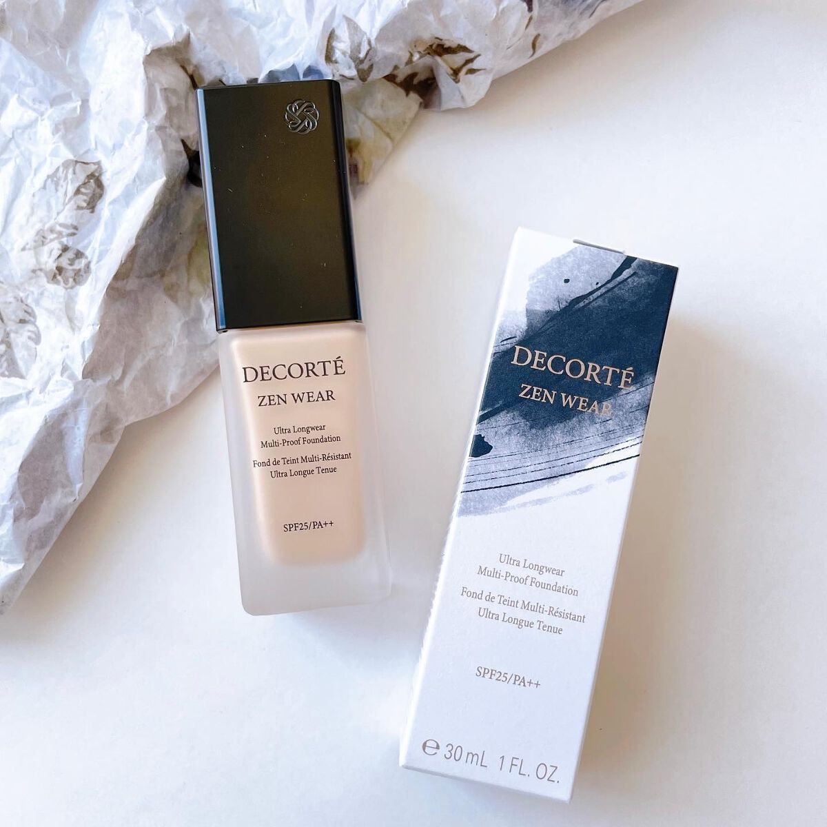 ゼン ウェア フルイド/DECORTÉ/リキッドファンデーションを使ったクチコミ(1枚目)