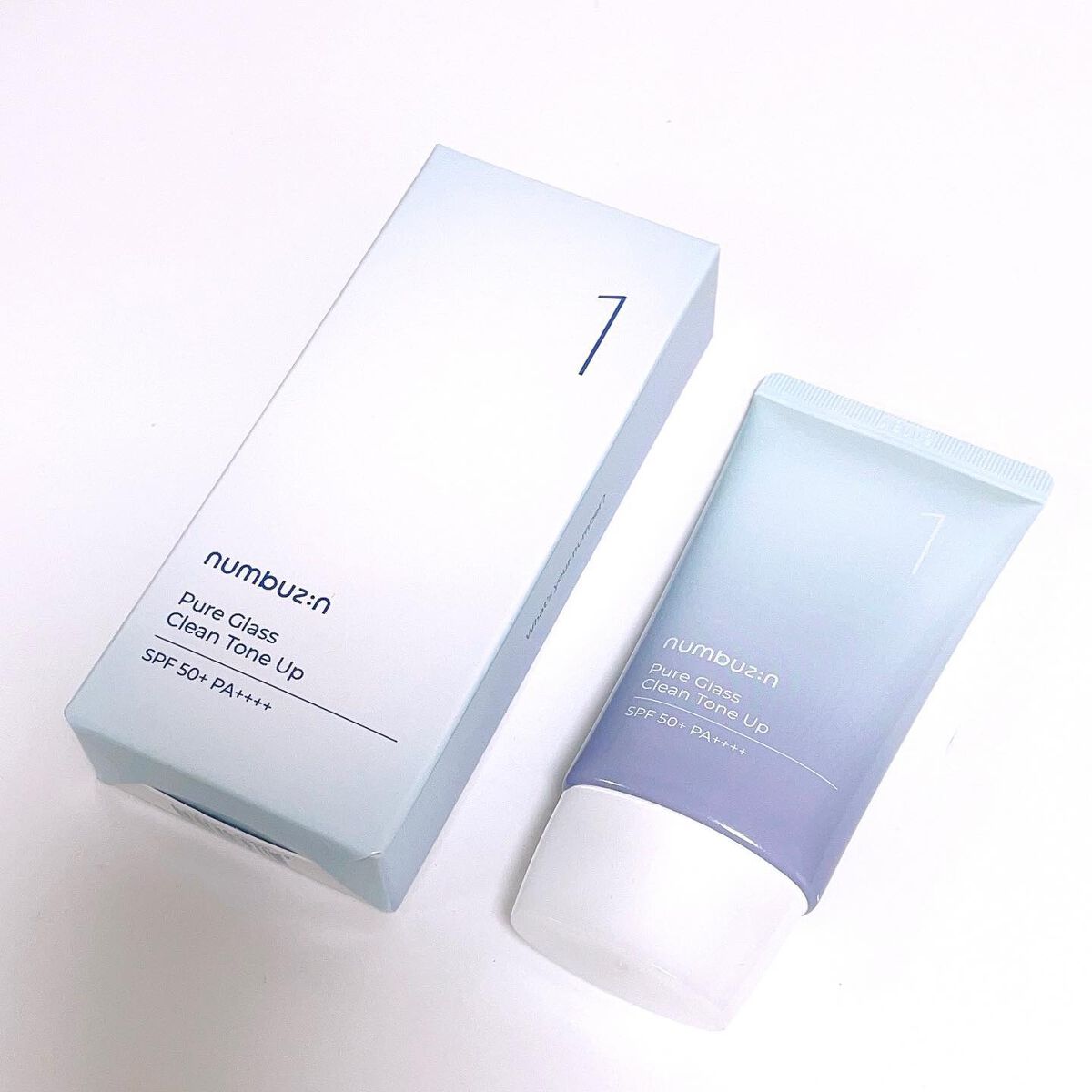 1番 ガラス玉トーンアップクリーム/numbuzin/日焼け止めクリームを使ったクチコミ(4枚目)