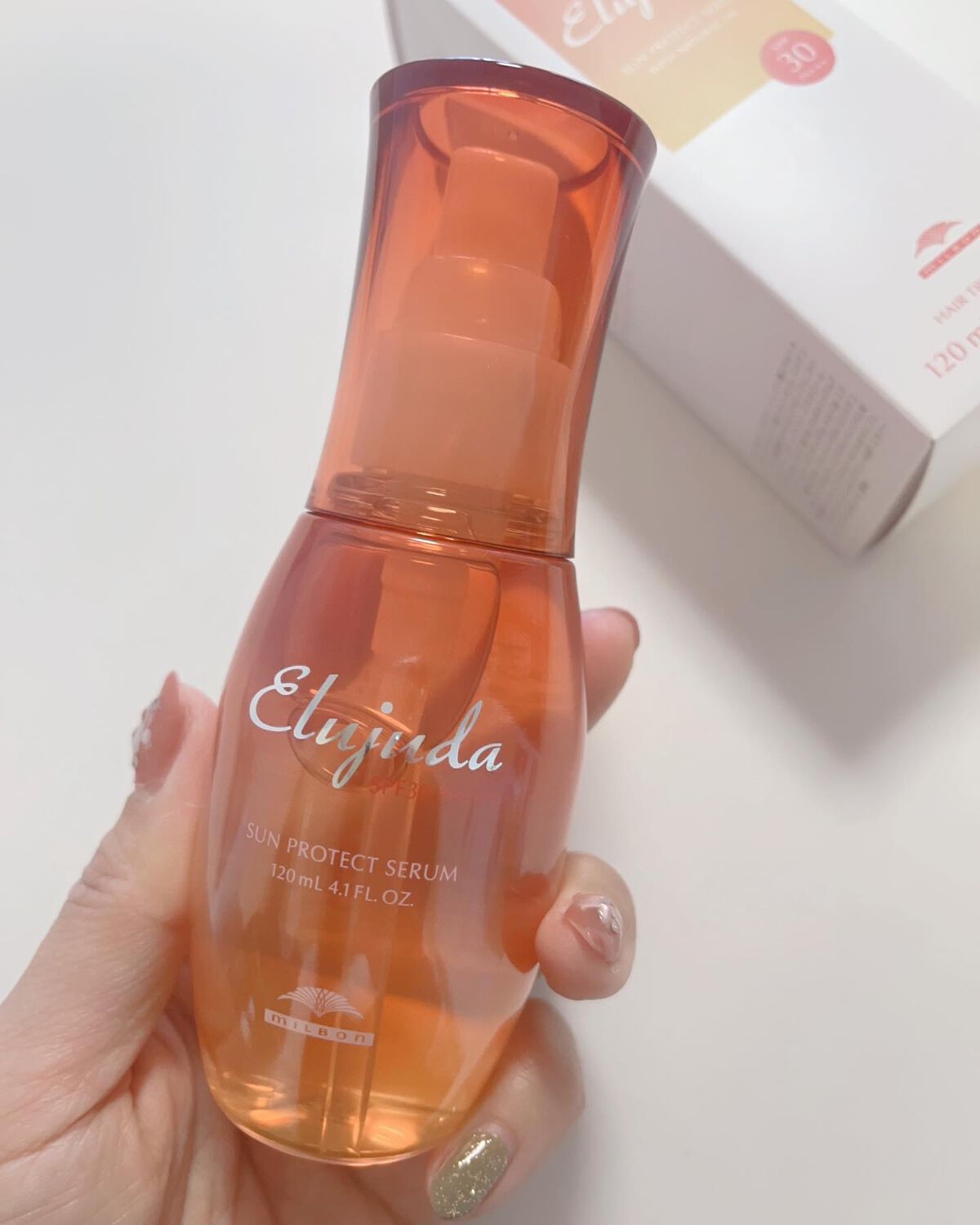 サンプロテクトセラム/エルジューダ/ヘアオイルを使ったクチコミ（2枚目）