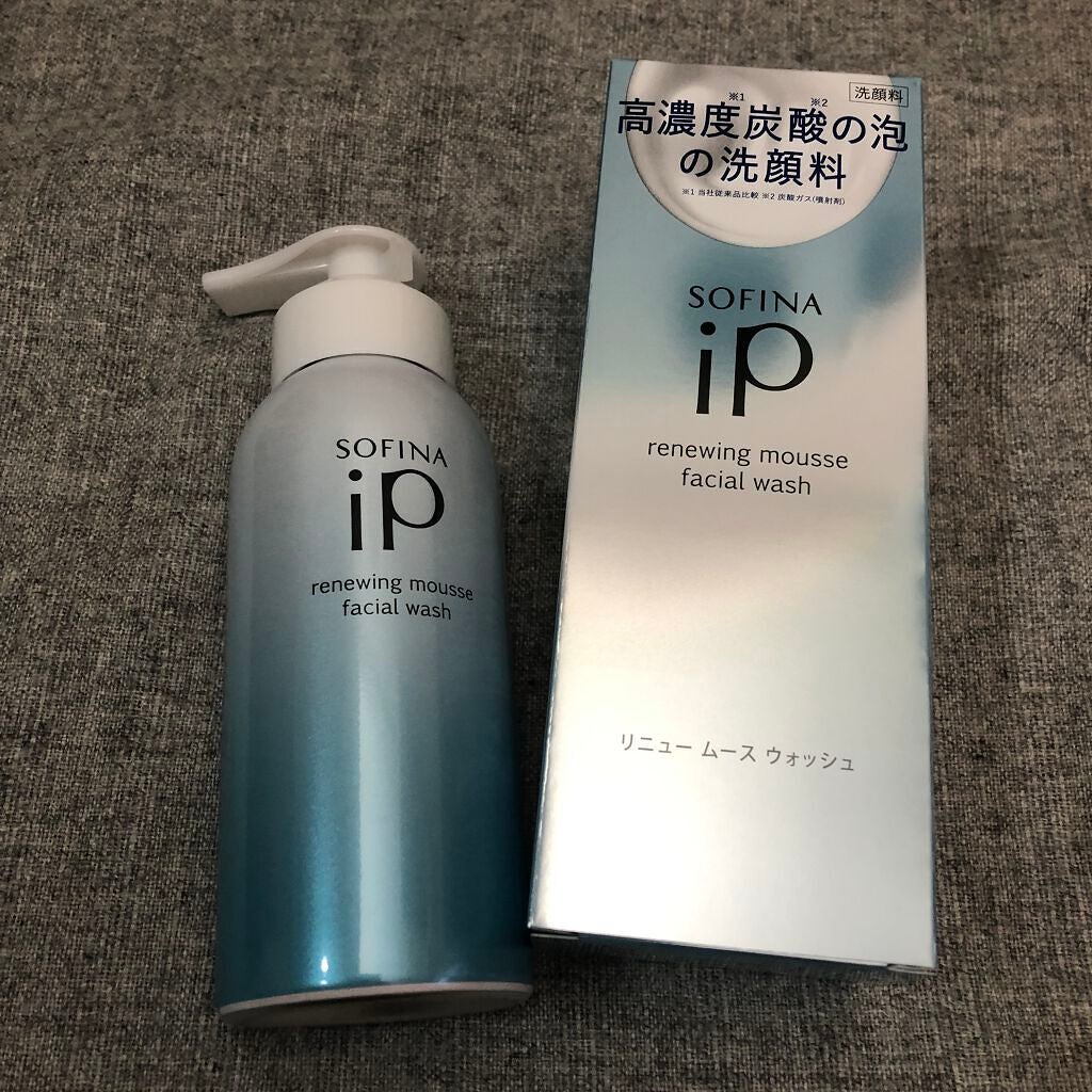 ソフィーナ iP リニュー ムース ウォッシュ/SOFINA iP/洗顔フォームを使ったクチコミ(1枚目)