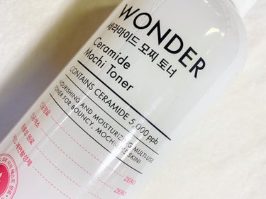 Wonder Ceramide Mochi Toner（トニーモリーワンダーCモチトナー）/TONYMOLY/化粧水を使ったクチコミ（2枚目）