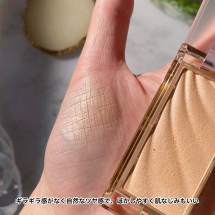 ドレープド シマーグロウ/excel/パウダーハイライトを使ったクチコミ(4枚目)