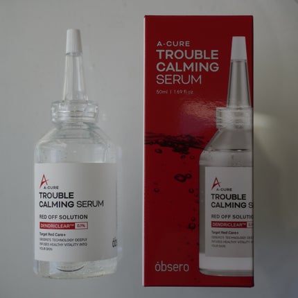 エーキュアトラブルカーミングセラム/obsero/美容液を使ったクチコミ(4枚目)