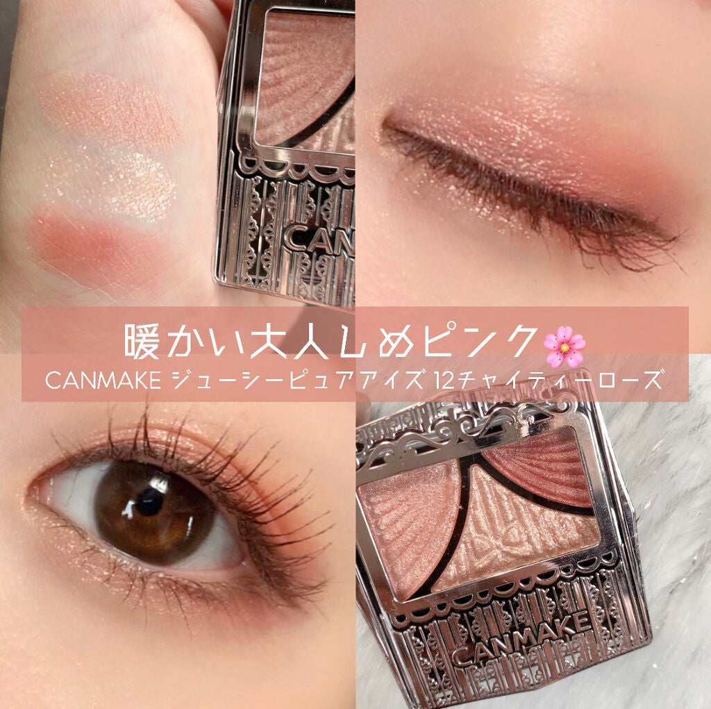 ジューシーピュアアイズ/キャンメイク/アイシャドウパレットを使ったクチコミ(1枚目)