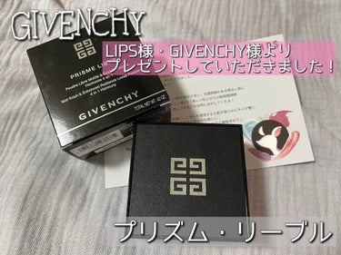 ˗ˏˋ  GIVENCHY  ˎˊ˗

𖤐プリズム・リーブル
（ No.1 パステル・シフォン ）
3g×4  ¥7,480

◯光透明感パウダーで崩れにくく美しい肌印象に！

毛穴や色ムラなどの肌悩み