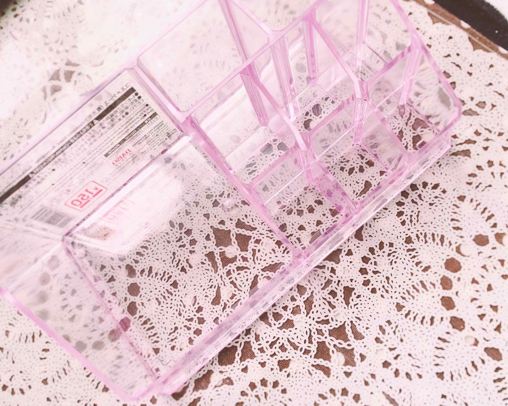 化粧収納ケース/DAISO/その他化粧小物を使ったクチコミ（2枚目）
