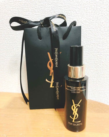 トップ シークレット セッティング グロウ スプレー/YVES SAINT LAURENT BEAUTE/ミスト状化粧水を使ったクチコミ（1枚目）