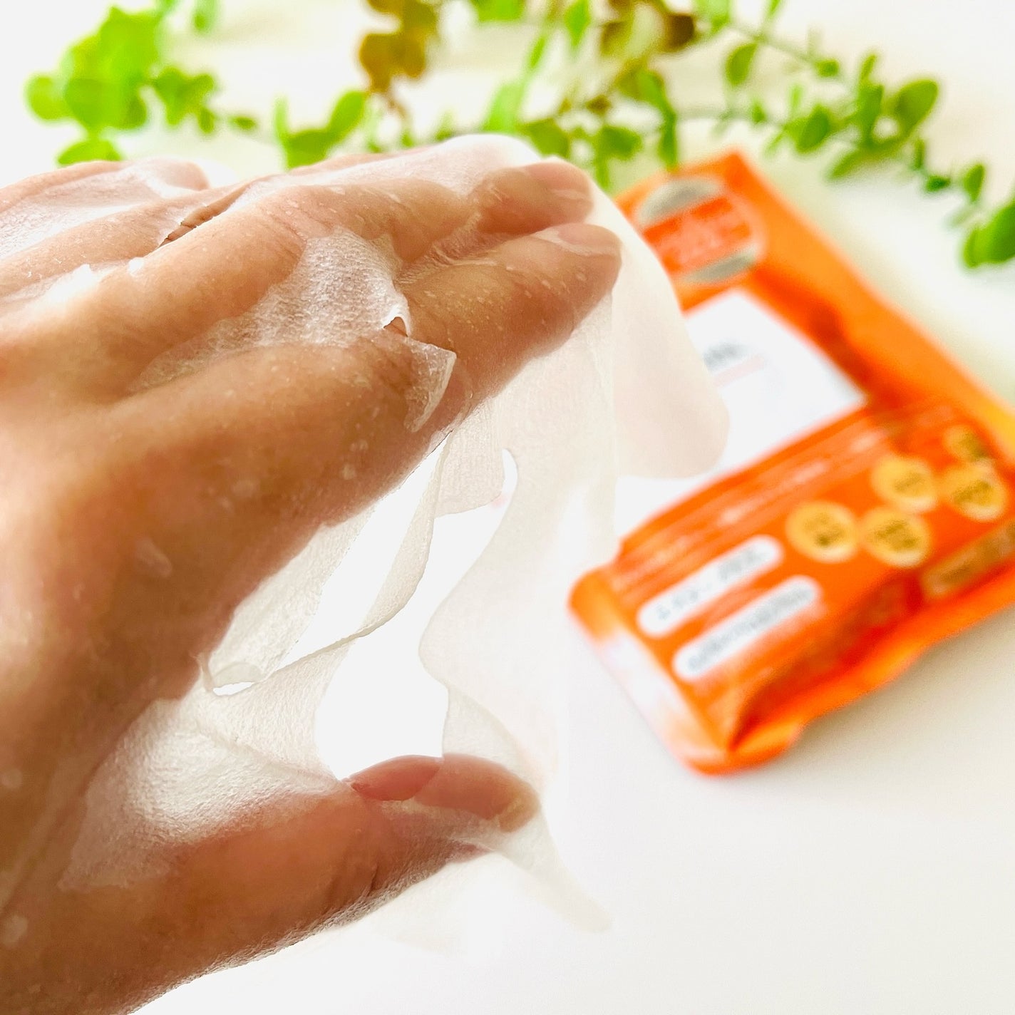 CPフェイスマスク A/カプセルセラム/シートマスク・パックを使ったクチコミ(4枚目)