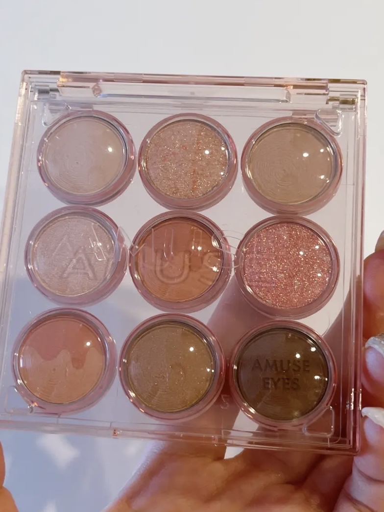 アイカラーパレット/AMUSE/アイシャドウパレットを使ったクチコミ（3枚目）
