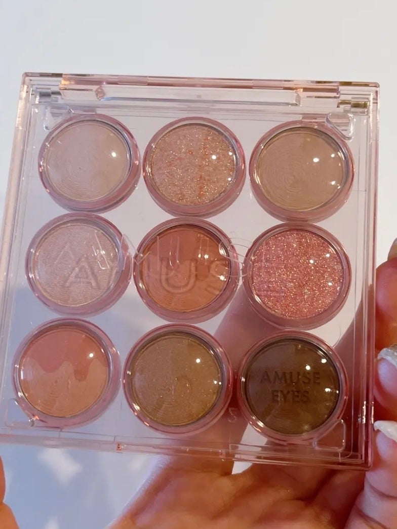 アイカラーパレット/AMUSE/アイシャドウパレットを使ったクチコミ(3枚目)
