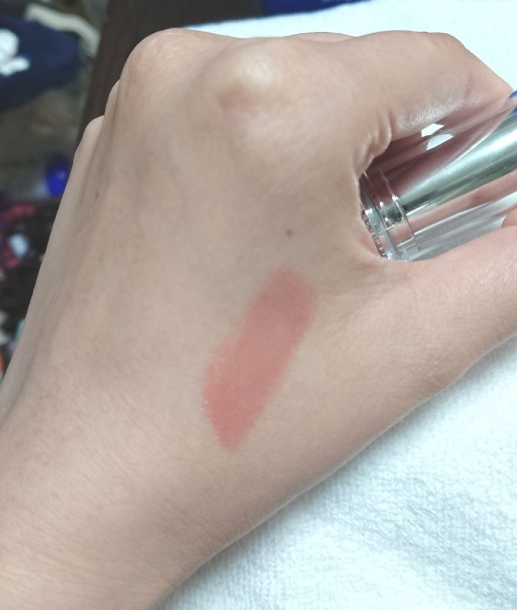 ラスティンググロスリップ/CEZANNE/口紅を使ったクチコミ(2枚目)