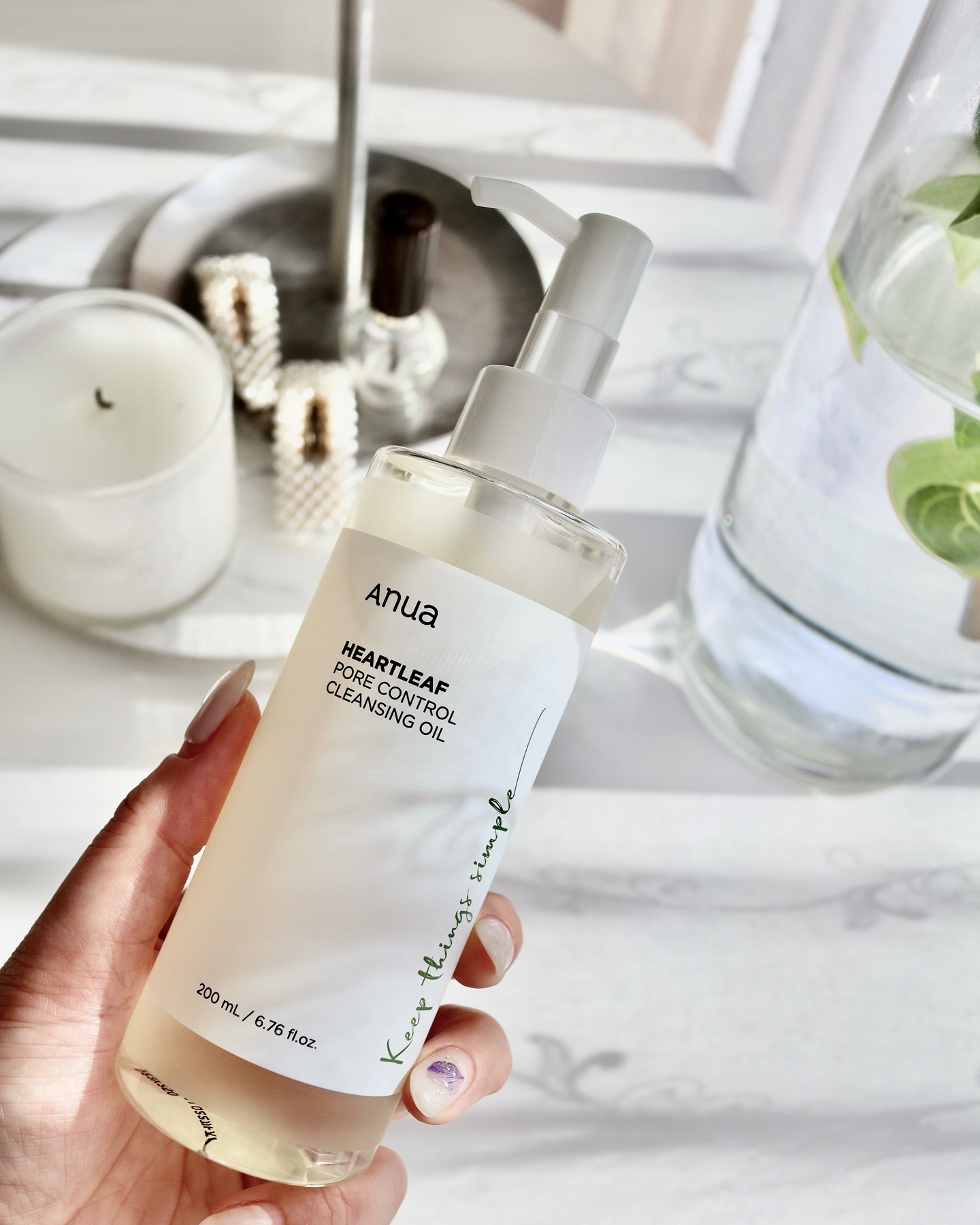 ドクダミ ポアコントロールクレンジングオイル/Anua/オイルクレンジングを使ったクチコミ（2枚目）