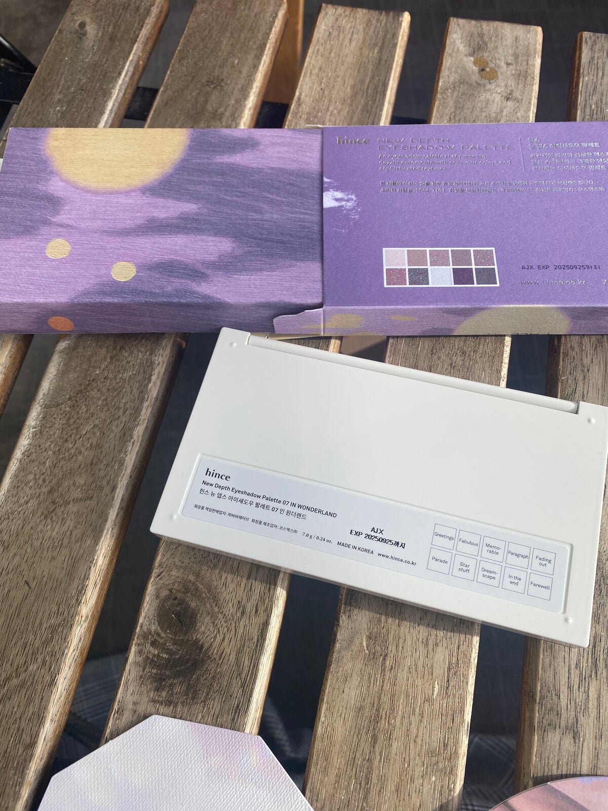 ニューデップスアイシャドウパレット/hince/アイシャドウパレットを使ったクチコミ(2枚目)